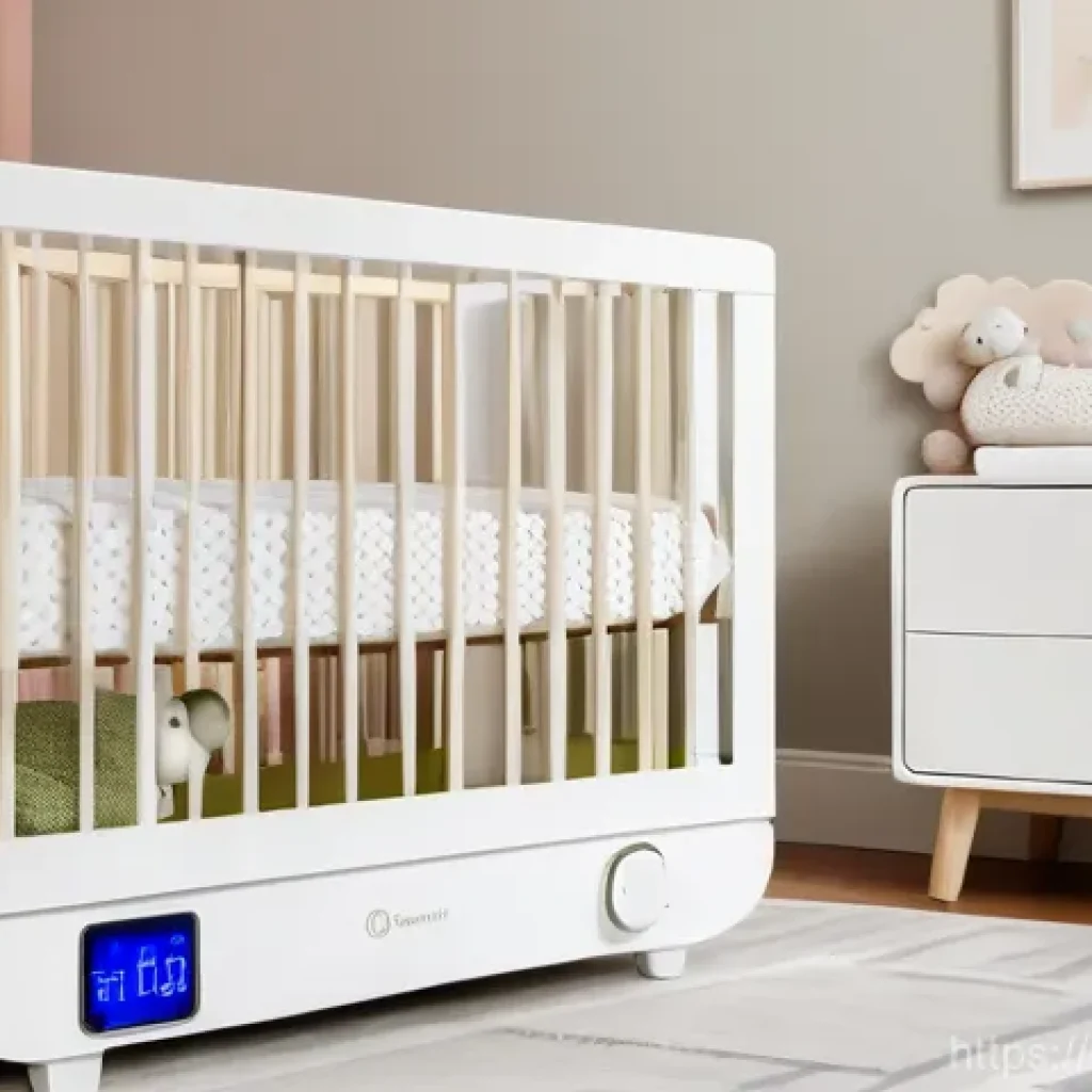 최고의 스마트 온습도계 추천 - **Prompt 1: Peaceful Sleep & Smart Nursery Comfort**
    "A cozy, softly lit nursery at night, with ...